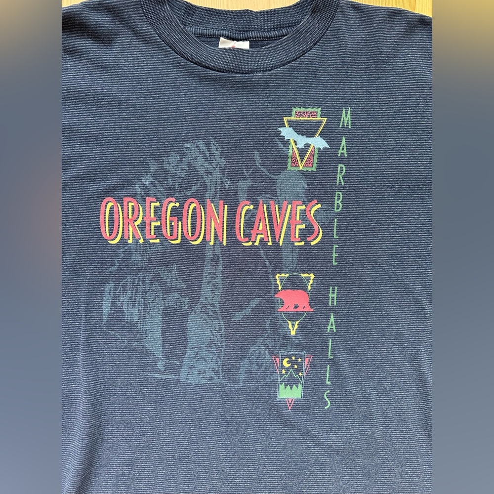Vintage Oregon Caves Marble Halls Shirt Men’s Large View 3